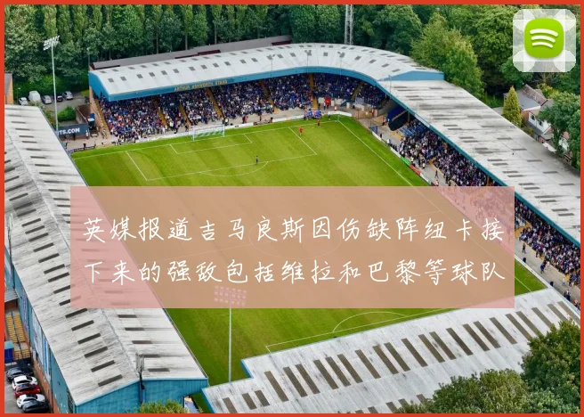 英媒报道吉马良斯因伤缺阵纽卡接下来的强敌包括维拉和巴黎等球队
